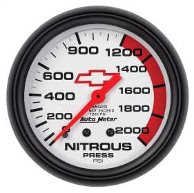 GM Series Mechanical Nitrous Pressure Gauge